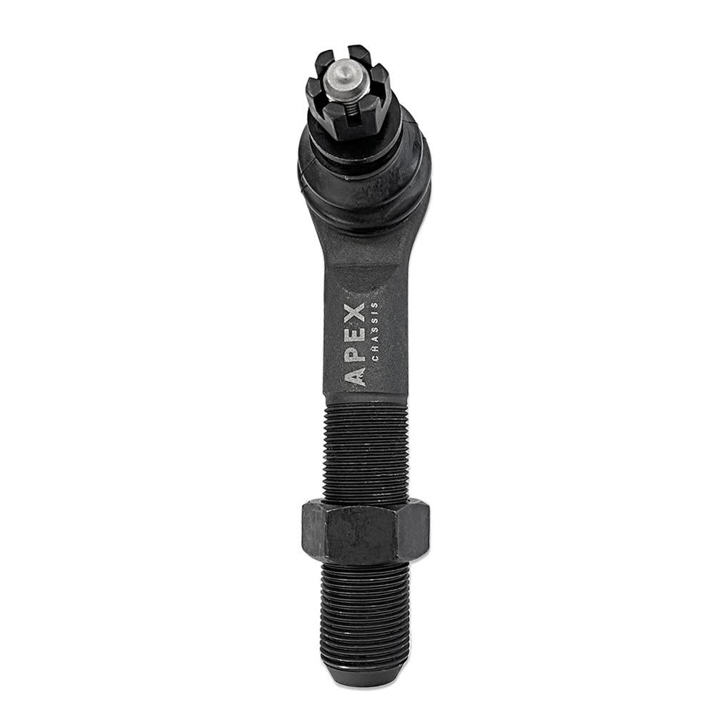 Apex Chassis Heavy Duty Tie Rod & Drag Link Assembly in Steel. Fits:  07-18 Jeep Wrangler JK JKU Rubicon Sahara Sport. Note this FLIP kit fits vehicles with a lift exceeding 3.5 inches. This kit requires drilling the knuckle and includes the taper sleeve - Image 1