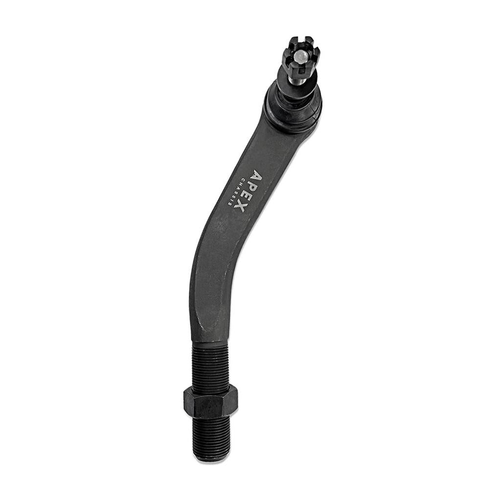 Apex Chassis Heavy Duty Tie Rod & Drag Link Assembly in Steel. Fits:  07-18 Jeep Wrangler JK JKU Rubicon Sahara Sport. Note this FLIP kit fits vehicles with a lift exceeding 3.5 inches. This kit requires drilling the knuckle and includes the taper sleeve - Image 2