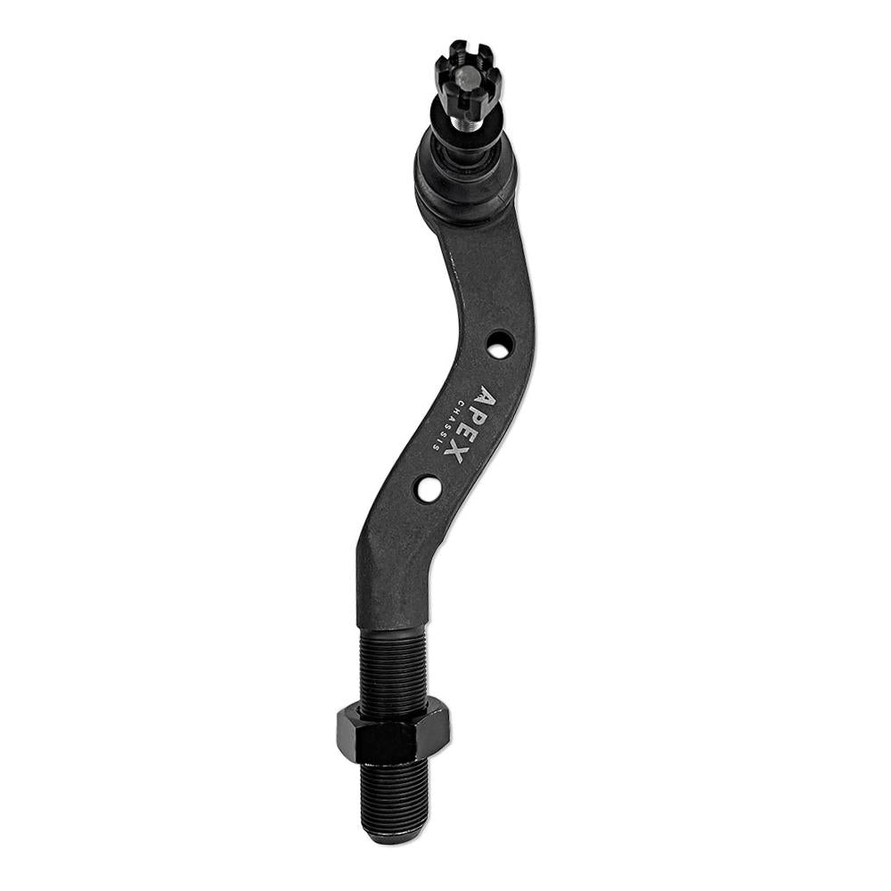 Apex Chassis Heavy Duty Tie Rod & Drag Link Assembly in Black Anodized Aluminum Fits:  07-18 Jeep Wrangler JK JKU Rubicon Sahara Sport. Note this FLIP kit fits vehicles with a lift exceeding 3.5 inches. This kit requires drilling the knuckle. - Image 3