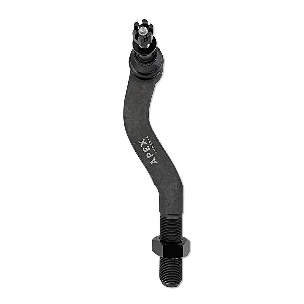 Apex Chassis Heavy Duty Tie Rod & Drag Link Assembly in Black Anodized Aluminum Fits:  07-18 Jeep Wrangler JK JKU Rubicon Sahara Sport. Note this FLIP kit fits vehicles with a lift exceeding 3.5 inches. This kit requires drilling the knuckle. - Image 4