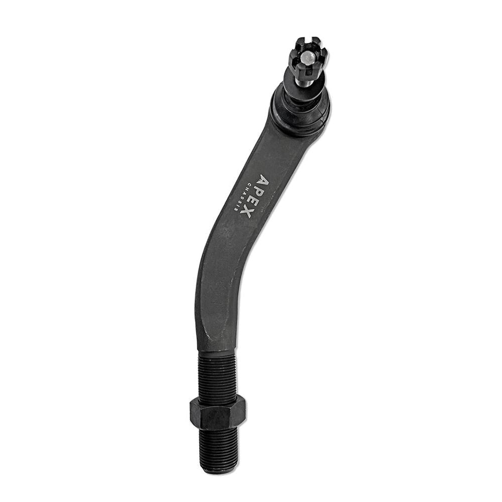 Apex Chassis Heavy Duty Tie Rod & Drag Link Assembly in Polished Aluminum Fits:  07-18 Jeep Wrangler JK/JKU. Note this FLIP kit fits vehicles with a lift exceeding 3.5 inches. This kit requires drilling the knuckle. - Image 2