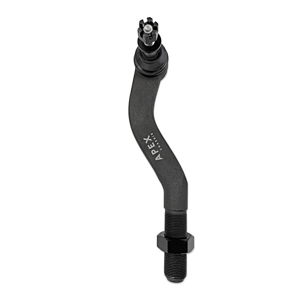 Apex Chassis Heavy Duty Tie Rod & Drag Link Assembly in Polished Aluminum Fits:  07-18 Jeep Wrangler JK/JKU. Note this FLIP kit fits vehicles with a lift exceeding 3.5 inches. This kit requires drilling the knuckle. - Image 4