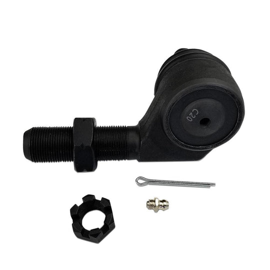 Apex Chassis Heavy Duty 1 Ton Tie Rod & Drag Link Assembly in Polished Aluminum Fits: 07-18 Jeep Wrangler JK JKU Rubicon Sahara Sport. Note this FLIP kit fits vehicles with a lift exceeding 3.5 inches. This kit requires drilling the knuckle. - Image 1