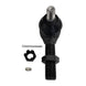 Apex Chassis Heavy Duty 1 Ton Tie Rod & Drag Link Assembly in Polished Aluminum Fits: 07-18 Jeep Wrangler JK JKU Rubicon Sahara Sport. Note this FLIP kit fits vehicles with a lift exceeding 3.5 inches. This kit requires drilling the knuckle. - Image 3