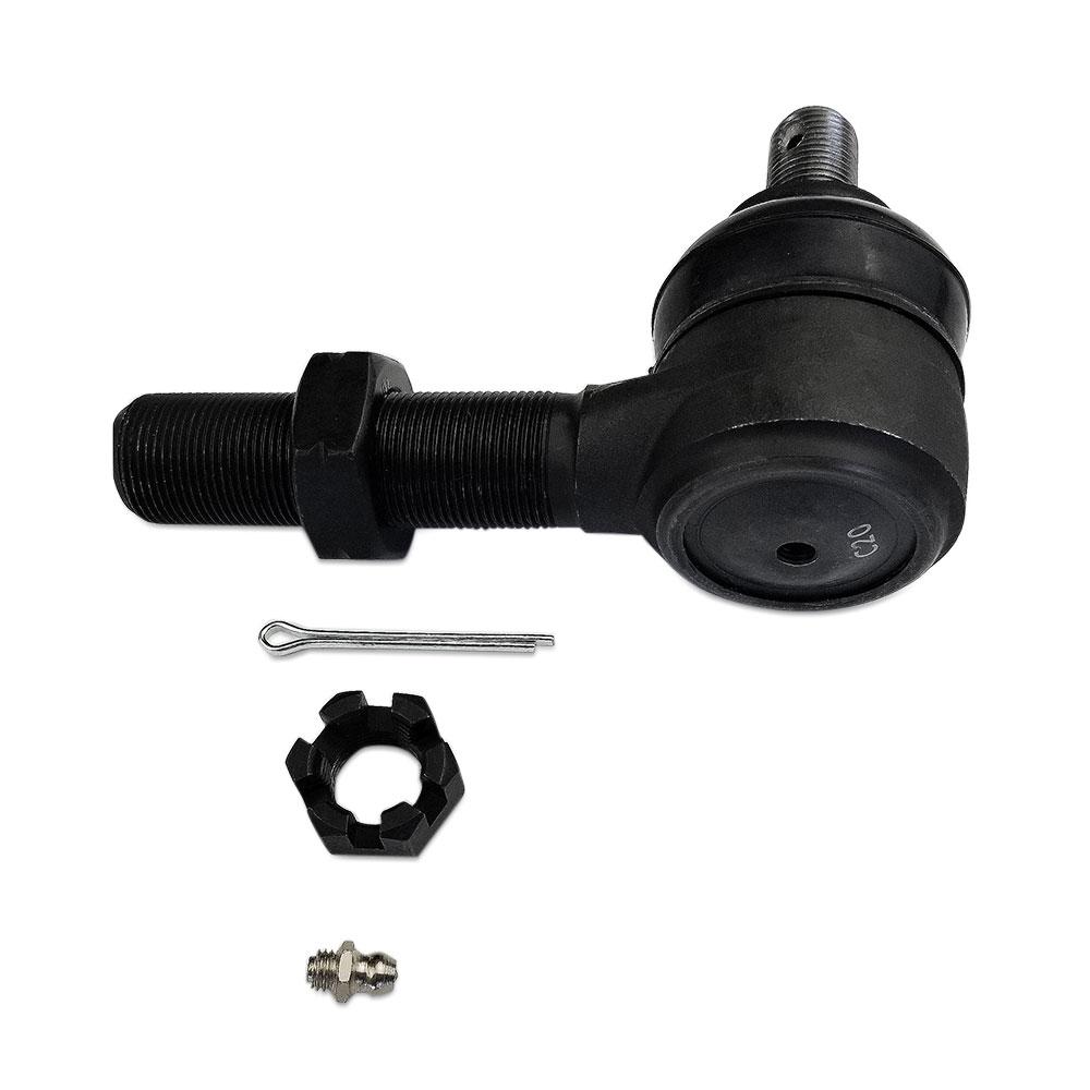 Apex Chassis Heavy Duty 1 Ton Tie Rod & Drag Link Assembly in Polished Aluminum Fits: 07-18 Jeep Wrangler JK JKU Rubicon Sahara Sport. Note this FLIP kit fits vehicles with a lift exceeding 3.5 inches. This kit requires drilling the knuckle. - Image 5