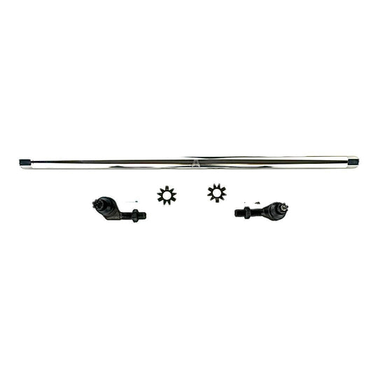 Jeep Wrangler JK - 1 Ton Drag Link Kit - Polished Aluminum - No Flip Apex Chassis - Image 1
