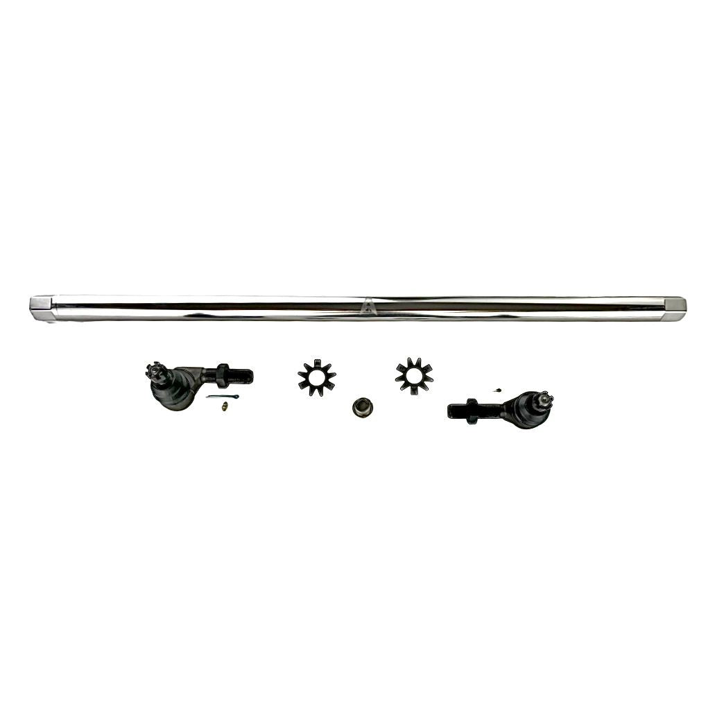 Jeep Wrangler JK - 1 Ton Drag Link Kit - Polished Aluminum - Yes Flip Apex Chassis - Image 1