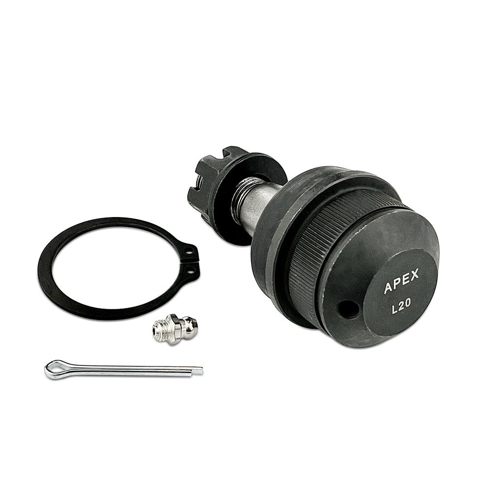 Apex Chassis Heavy Duty Ball Joint Kit Fits: 90-01 Jeep Cherokee 90-92 Comanche 93-98 Grand Cherokee 93 Grand Wagoneer 97-06 Wrangler TJ 60-06 Wrangler YJ Includes: 1 Upper & 1 Lower - Image 5