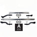 Heavy Duty Polished Aluminum Tie Rod and Drag Link Axle Swap Kit 05-11 Super Duty, Jeep JL-JT for Axle Upgrade Options Only Apex Chassis - Image 1