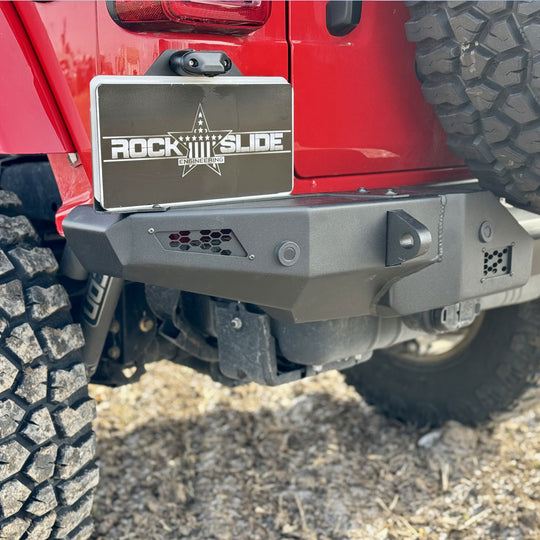 Rear Bumper/No Tire Carrier For 18-25 Jeep Wrangler JL 2-4 Door Rock Slide Engineering - Image 5