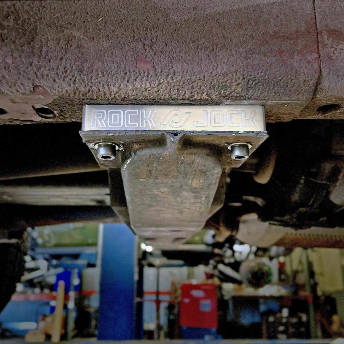 XJ Cherokee Transfer Case Drop Kit Incl. Billet Aluminum Spacers Hardware RockJock 4x4 - Image 2