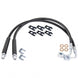Gladiator Extended Rear Braided Brake Hose Kit For 20-Pres Jeep Gladiator JT RockJock 4x4 - Image 1