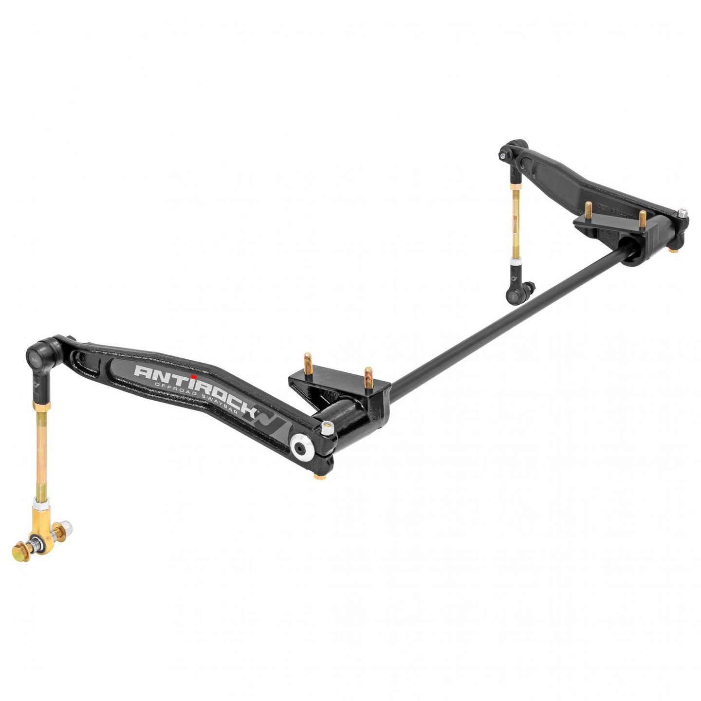 Antirock Sway Bar Kit JL/JT Front Forged Arms Steel Brackets .850 Inch Bar RockJock 4X4 - Image 1