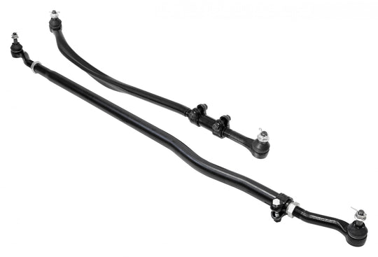 Currectlync Wrangler JK High Steer Kit For Stab. Shock And Jeep JL/JT Trac Bar Incl. Knuckles Drag Link Tie Rod Trac Bar Tb Reloc/Shock Mount Tr Clamp RockJock 4x4 - Image 8