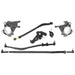 Currectlync Wrangler JK High Steer Kit For Stab. Shock And Jeep JL/JT Trac Bar Incl. Knuckles Drag Link Tie Rod Trac Bar Tb Reloc/Shock Mount Tr Clamp RockJock 4x4 - Image 1