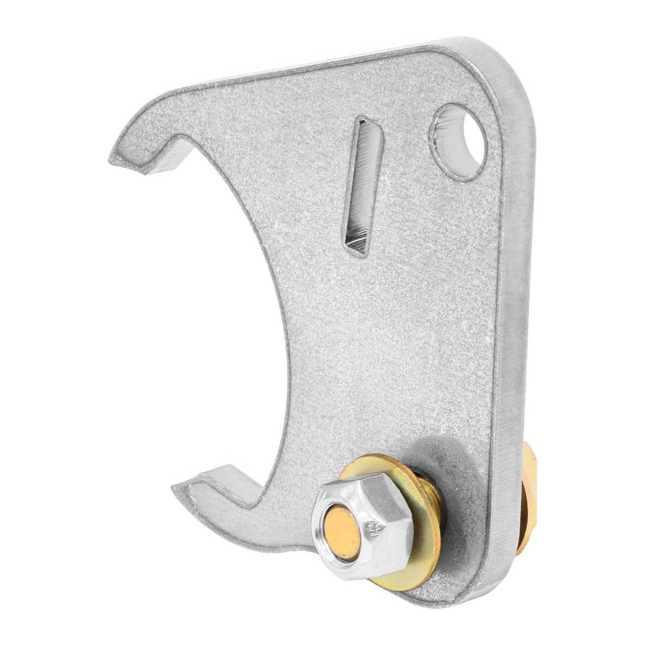 Currectlync Wrangler JK High Steer Front Trac Bar Relocation And Ram Assist Steering Mount Axle Bracket RockJock 4x4 - Image 4