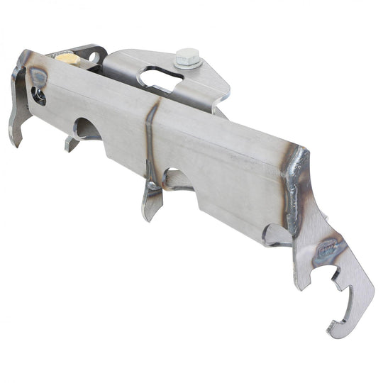 Currectlync Wrangler JK High Steer Front Trac Bar Relocation And Ram Assist Steering Mount Axle Bracket RockJock 4x4 - Image 3
