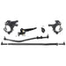 Currectlync Jeep JL/JT High Steer Kit For Stabilizer Shock And Non-Rubicon Axle. Incl. Knuckles Drag Link Tie Rod Trac Bar Reloc/Shock Mount Axle Shock Tie Rod Clamp RockJock 4x4 - Image 1