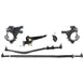 Currectlync Jeep JL/JT High Steer Kit For Stabilizer Shock And Non-Rubicon Axle. Incl. Knuckles Drag Link Tie Rod Trac Bar Reloc/Shock Mount Axle Shock Tie Rod Clamp RockJock 4x4 - Image 1