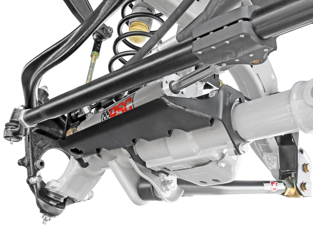 Currectlync JL/JT High Steer Front Trac Bar Relocation and Ram Assist Steering Mount Axle Bracket - Image 4