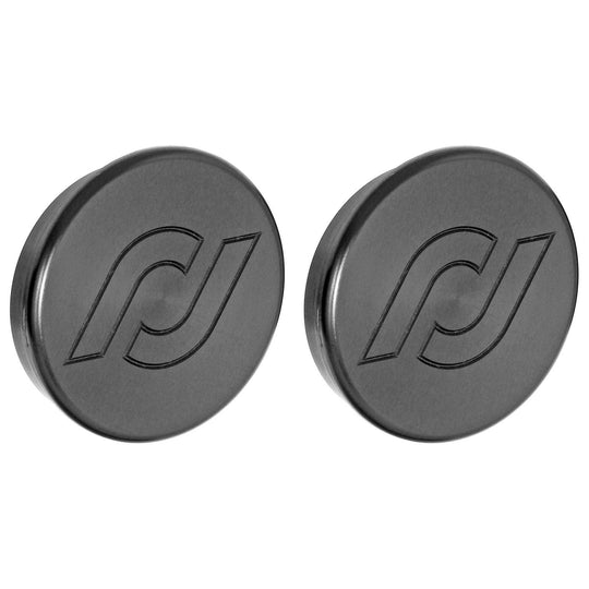 Frame Rail Plugs for JL/JT Frame Front behind axle centerline CNC Machined Black Delrin RockJock 4X4 - Image 1