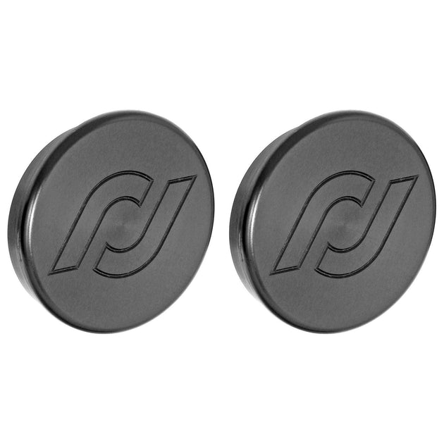 Frame Rail Plugs for JL/JT Frame Front behind axle centerline CNC Machined Black Delrin RockJock 4X4 - Image 1