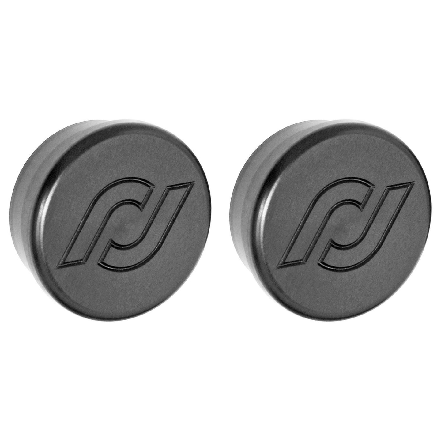 Frame Tube Plugs for JK Frame Front CNC Machined Black Delrin RockJock 4X4 - Image 1