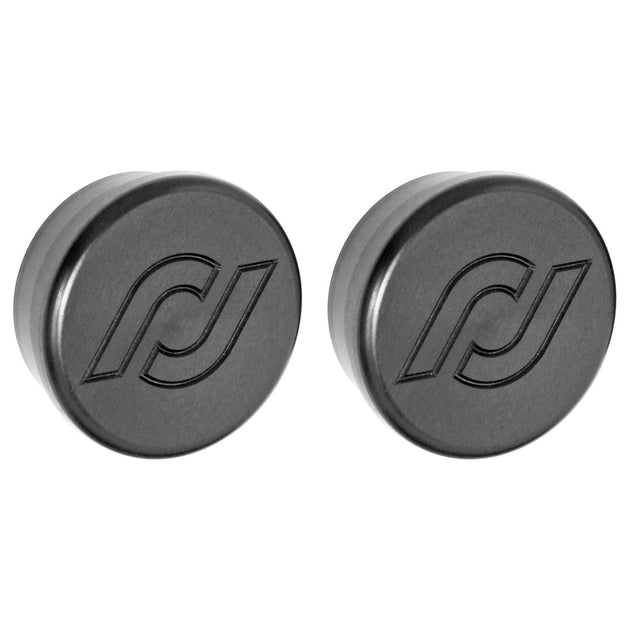 Frame Tube Plugs for JK Frame Front CNC Machined Black Delrin RockJock 4X4 - Image 1