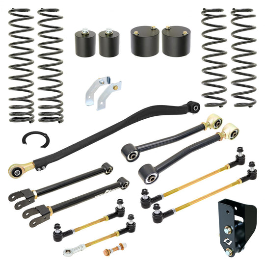Sport Edition Johnny Joint Suspension System For Wrangler JL 4Xe Hybrid 3.5 Inch Lift RockJock 4x4 - Image 1