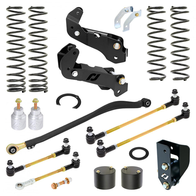 Driver Lift Kit for JL Wrangler w/ Diesel engine 3.5 Inch lift RockJock 4X4 - Image 1