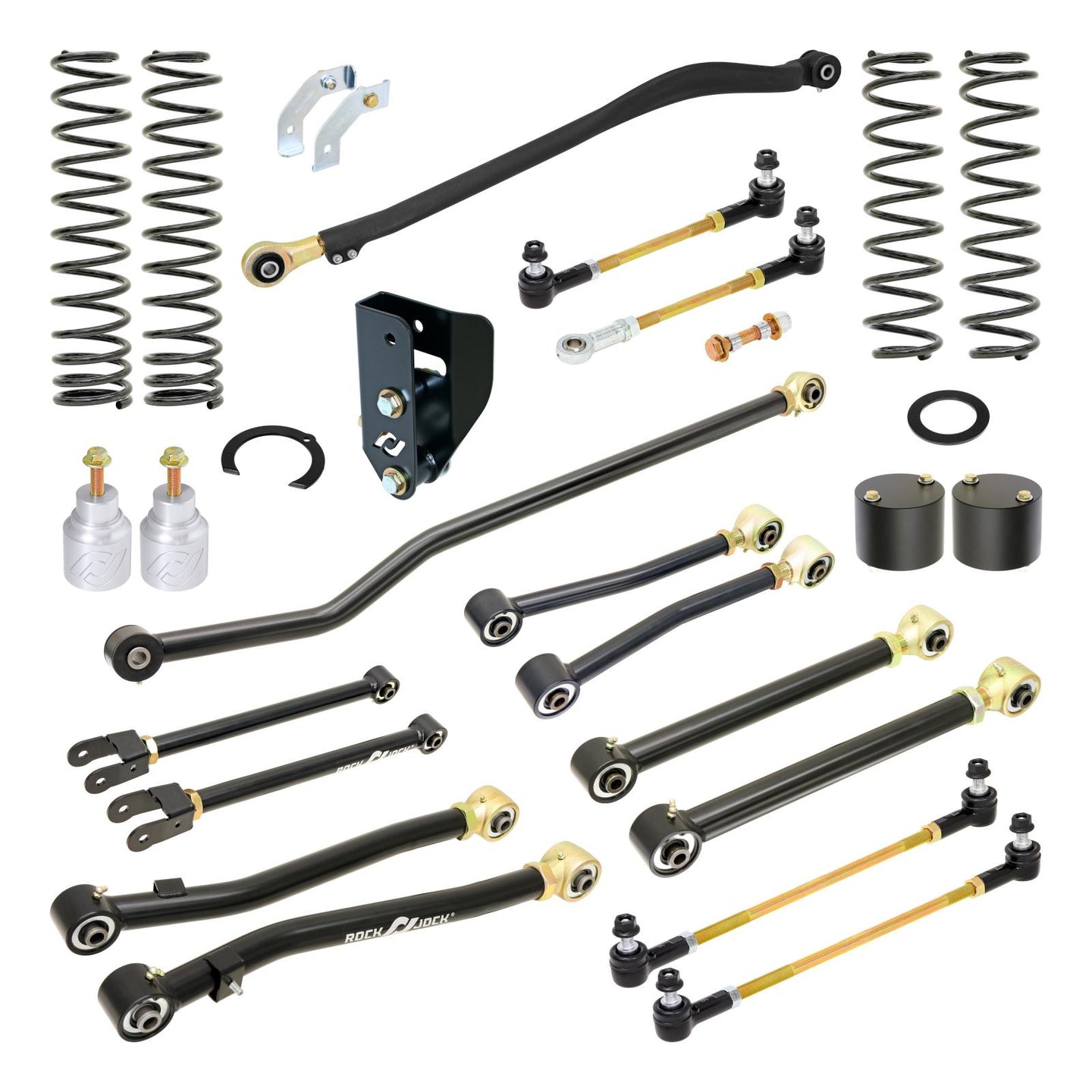 Pro Edition Johnny Joint Suspension System for JL Wrangler w/ Diesel engine 3.5 Inch lift RockJock 4X4 - Image 1