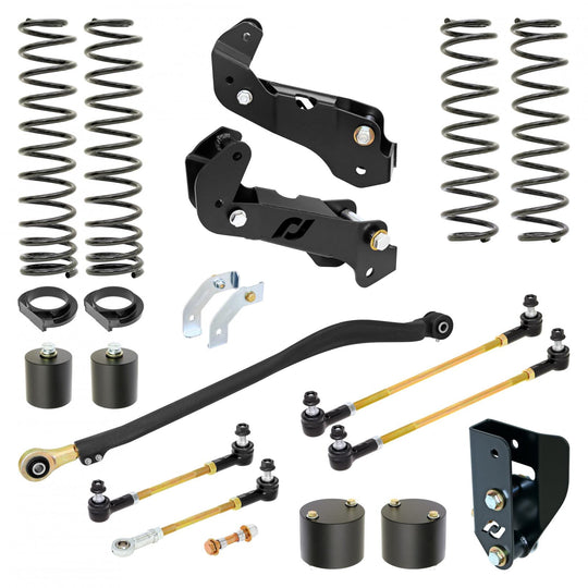 Driver Lift Kit for JL Wrangler w/ Gas V-6 3.5 Inch lift RockJock 4X4 - Image 1