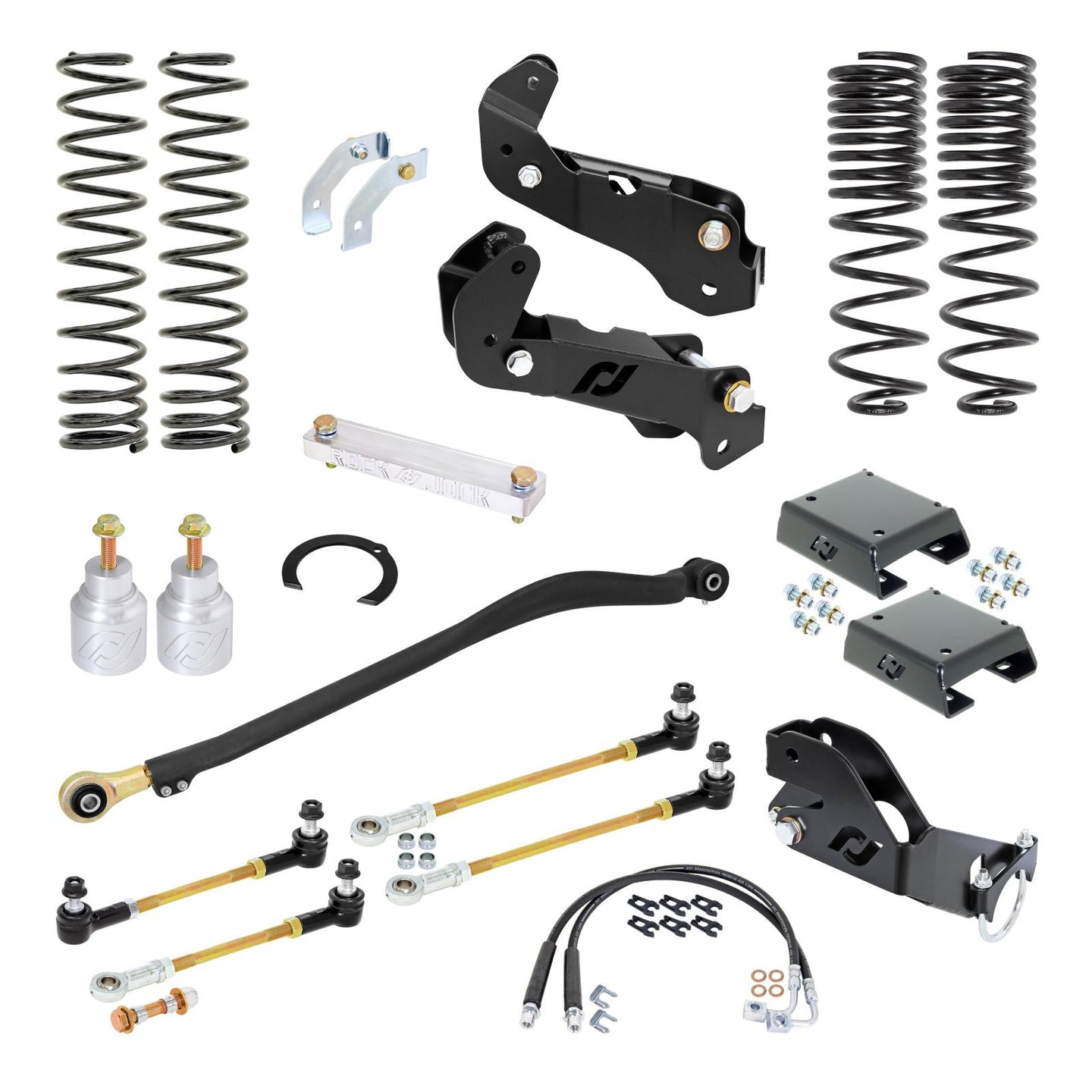 Driver Lift Kit for JT Gladiator w/ Diesel engine 3.5 Inch lift RockJock 4X4 - Image 1