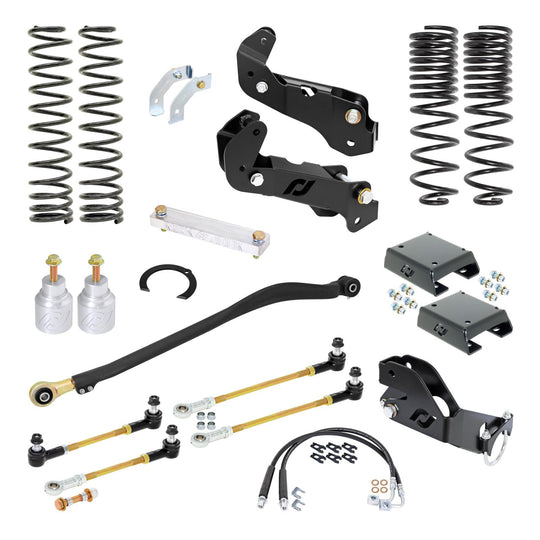 Driver Lift Kit for JT Gladiator w/ Diesel engine 3.5 Inch lift RockJock 4X4 - Image 1