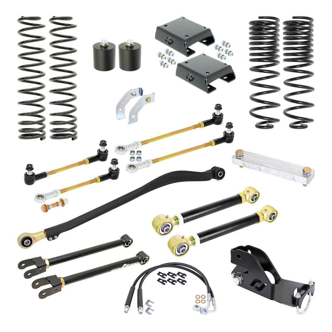 Sport Edition Johnny Joint Suspension System for JT Gladiator w/ Gas V-6 3.5 Inch lift RockJock 4X4 - Image 1