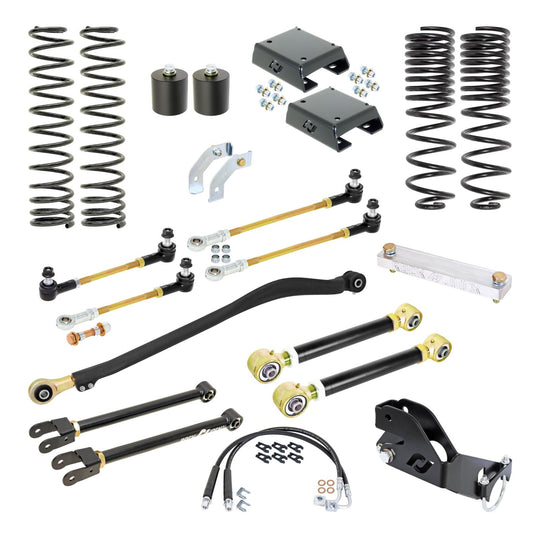 Sport Edition Johnny Joint Suspension System for JT Gladiator w/ Gas V-6 3.5 Inch lift RockJock 4X4 - Image 1