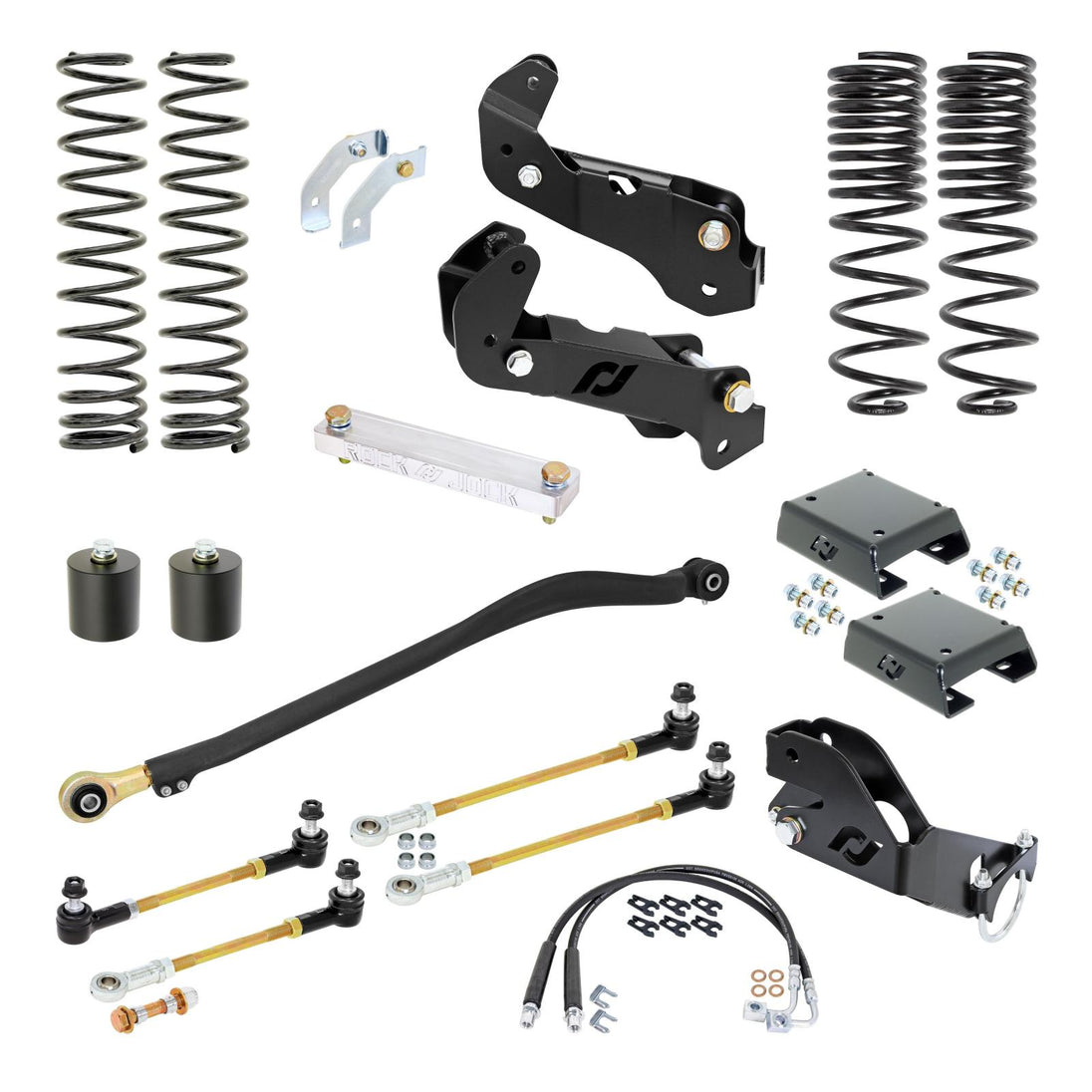 Driver Lift Kit for JT Gladiator w/ Gas V-6 3.5 Inch lift RockJock 4X4 - Image 1