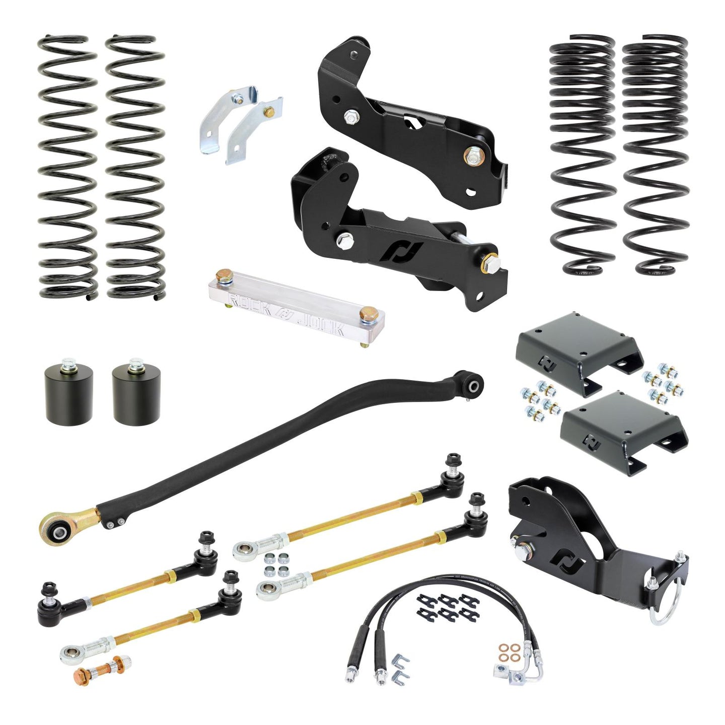 Driver Lift Kit for JT Gladiator w/ Gas V-6 3.5 Inch lift RockJock 4X4 - Image 1