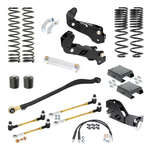 Driver Lift Kit for JT Gladiator w/ Gas V-6 3.5 Inch lift RockJock 4X4 - Image 1