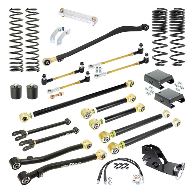 Pro Edition Johnny Joint Suspension System for JT Gladiator w/ Gas V-6 3.5 Inch lift RockJock 4X4 - Image 1