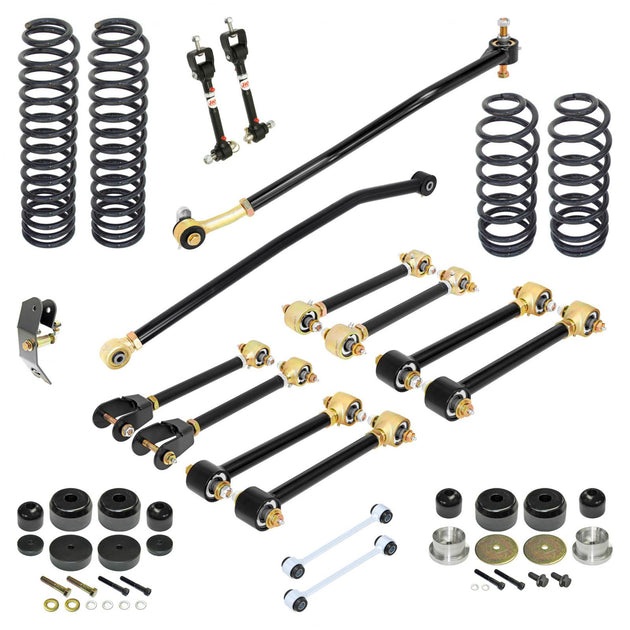 Pro Edition Johnny Joint Suspension System for LJ 4 Inch lift RockJock 4X4 - Image 1