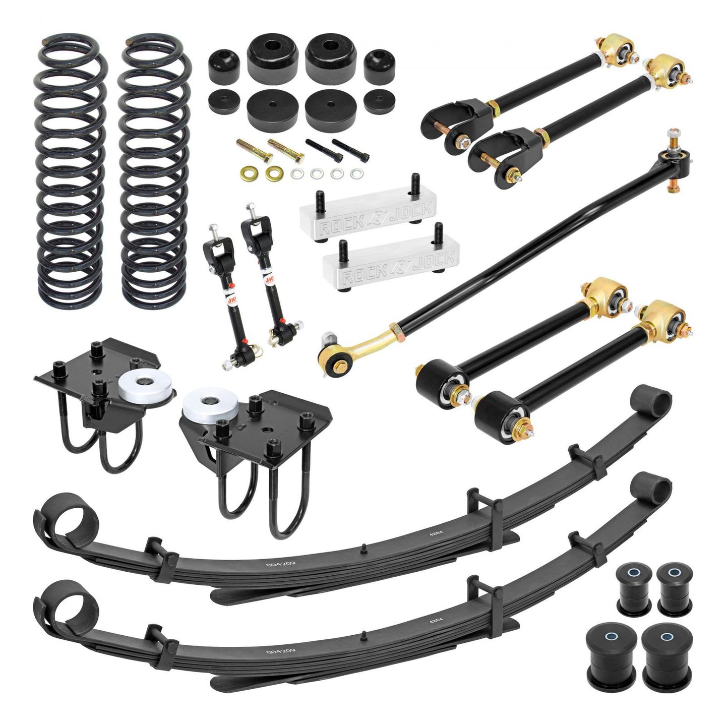Pro Edition Johnny Joint Suspension System for XJ 3.5 Inch lift RockJock 4x4 - Image 1