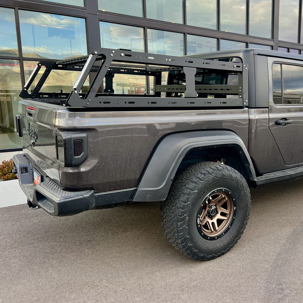 Overland Truck Bed Rack Deluxe Kit Rock Slide Engineering - Image 3