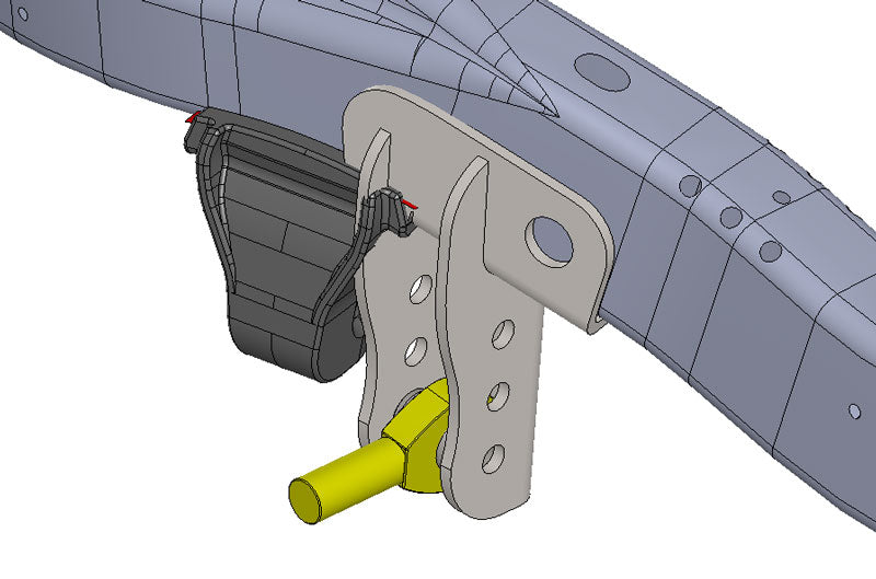Jeep TJ Trackbar Mount 97-06 Wrangler TJ 2.5 3.5 Inch Stretch Artec Industries - Image 2