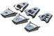 Jeep TJ Boatside Body Mounts 97-06 Wrangler TJ 1.25 Inch Lift Artec Industries - Image 1