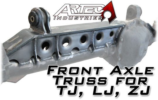 D30 Front Axle Truss For TJ LJ ZJ Artec Industries - Image 2