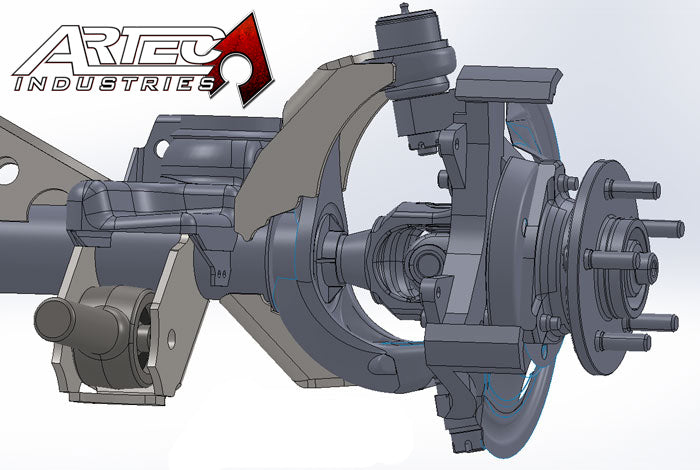 Dana 30 Inner C Gussets Artec Industries - Image 2