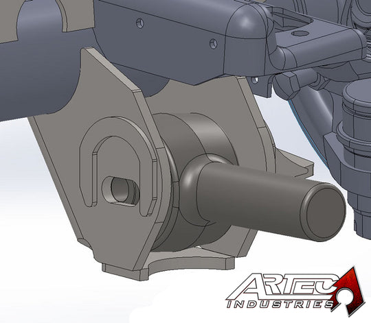 Dana 30 HD LCA Brackets CAM Slot W/Horseshoe Artec Industries - Image 2