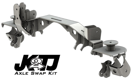 JK2TJ Rear Swap Kit W/Truss Artec Industries - Image 1