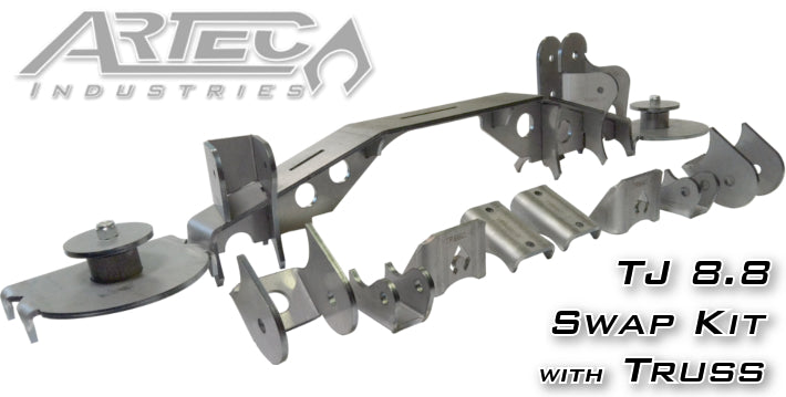 TJ 8.8 Swap Kit W/Truss 97-06 Wrangler TJ Artec Industries - Image 1